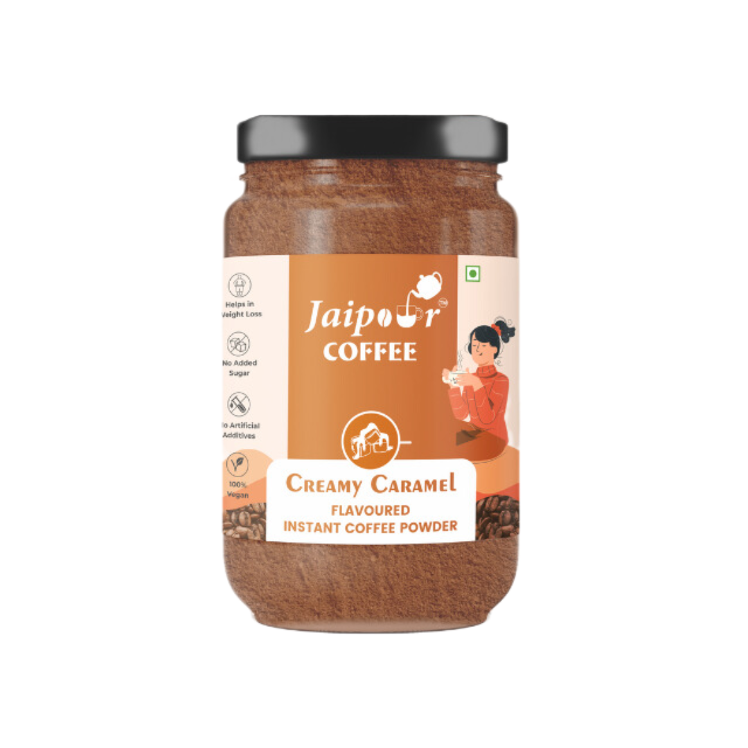 Caramel Flavoured Instant Coffee Powder | 60gm
