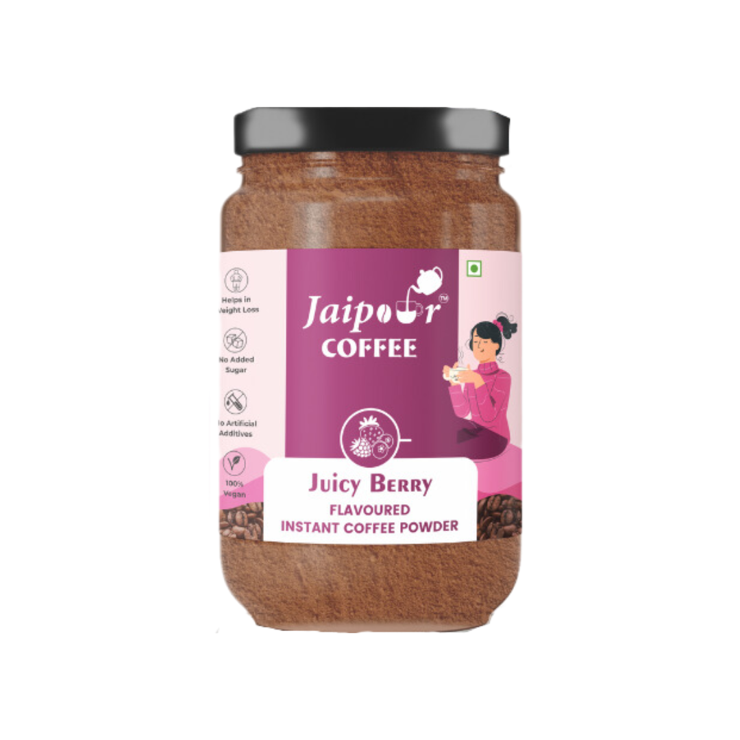 Berry Flavoured Instant Coffee Powder | 60gm