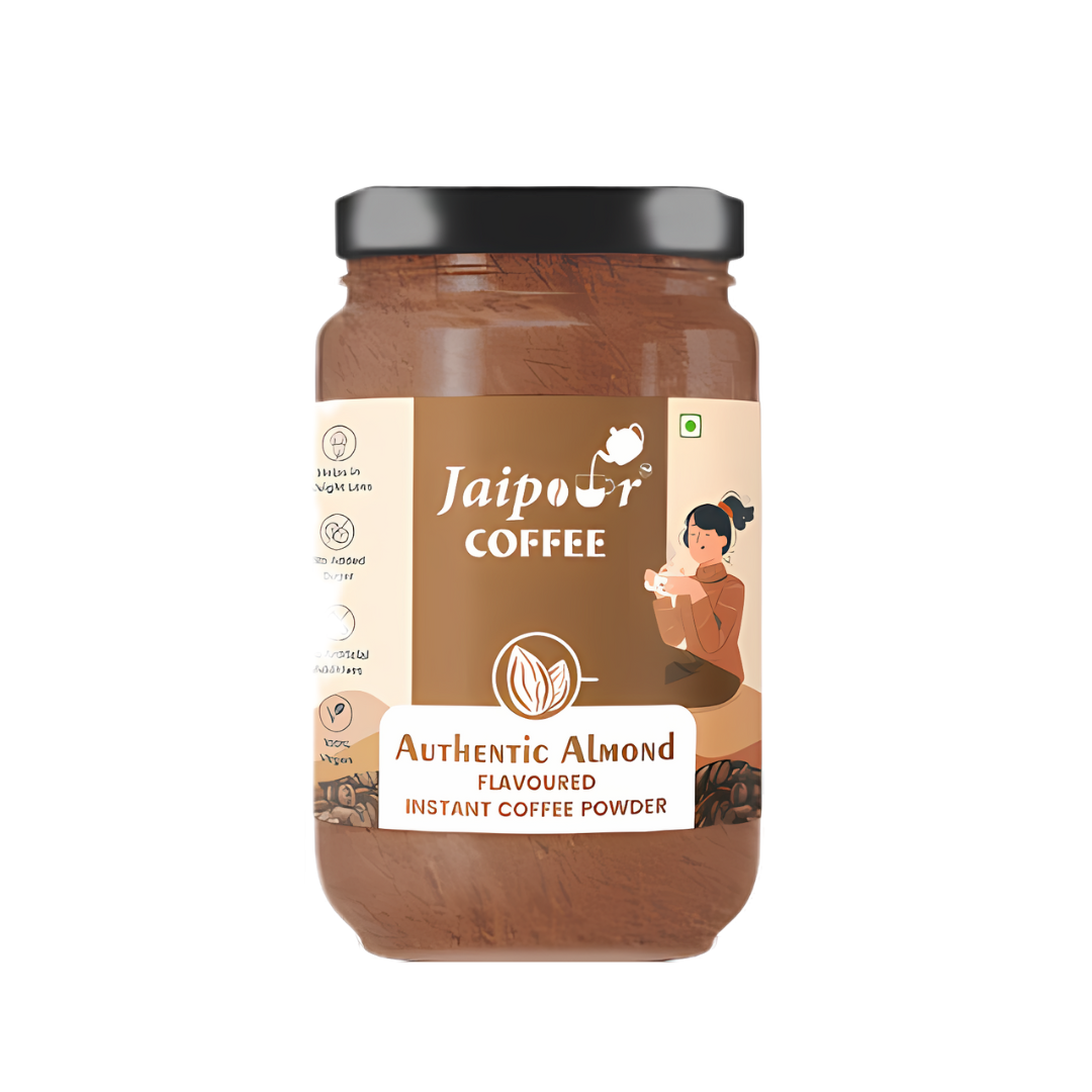Almond Flavoured Instant Coffee Powder | 60gm