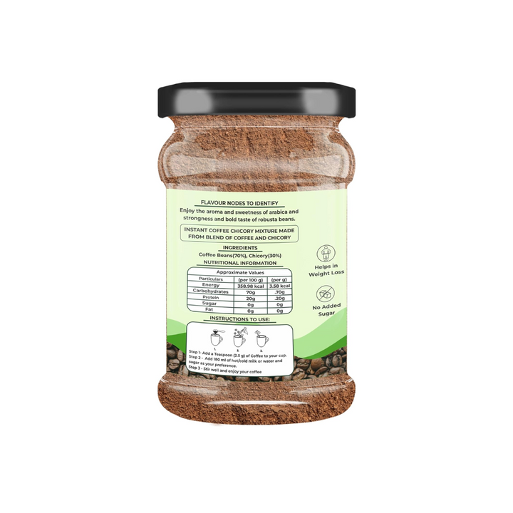 Jaipour Coffee Classic Instant Coffee Powder | 50gm Jar